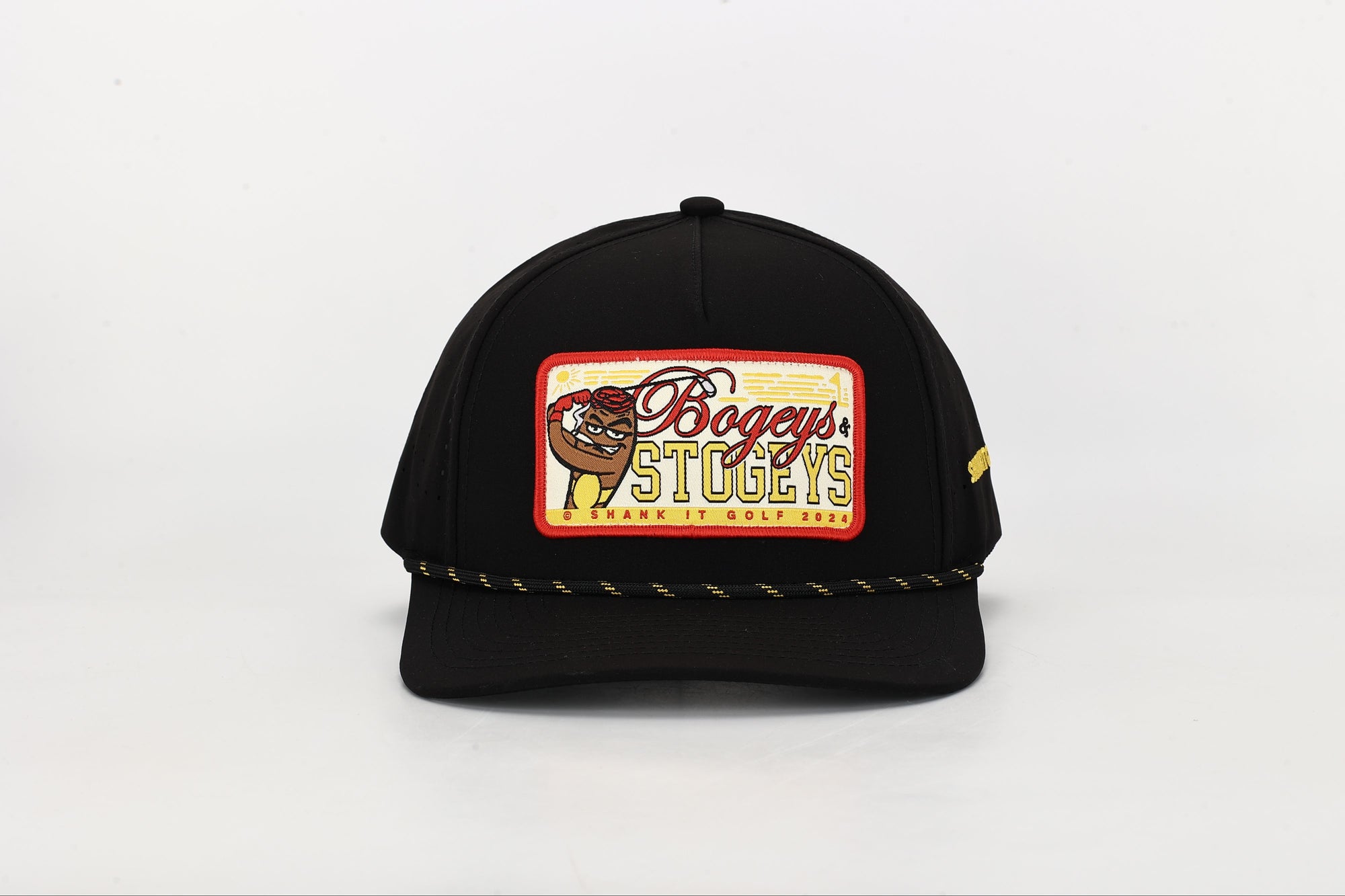 Bogeys & Stogies Black Golf Hat