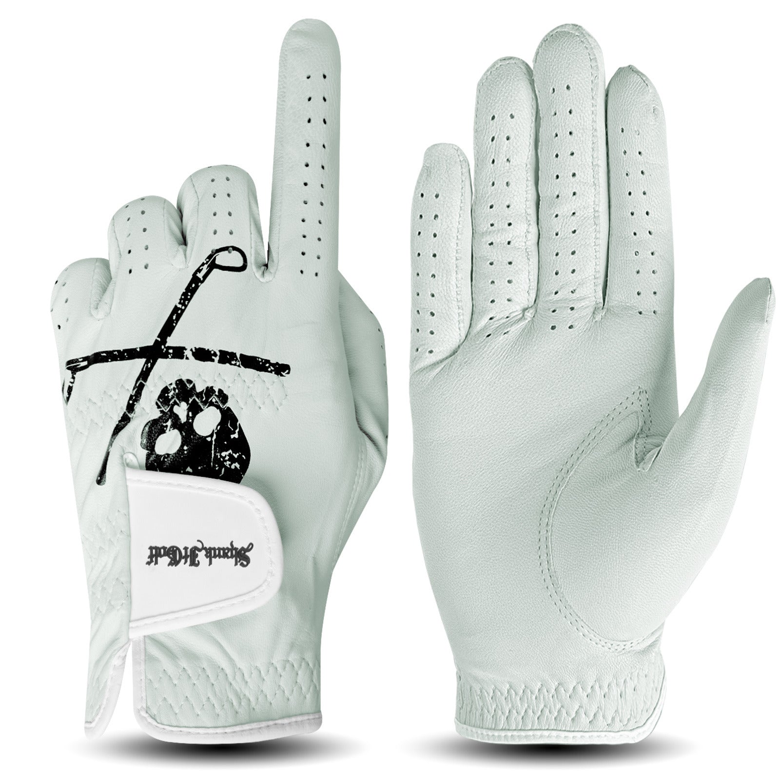 Skull Golf Glove
